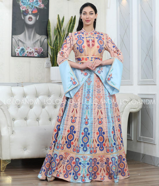 Pastel Palestinian Thob