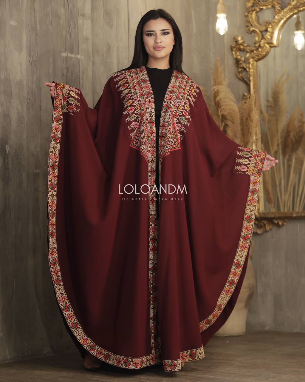 Embroidered Abaya