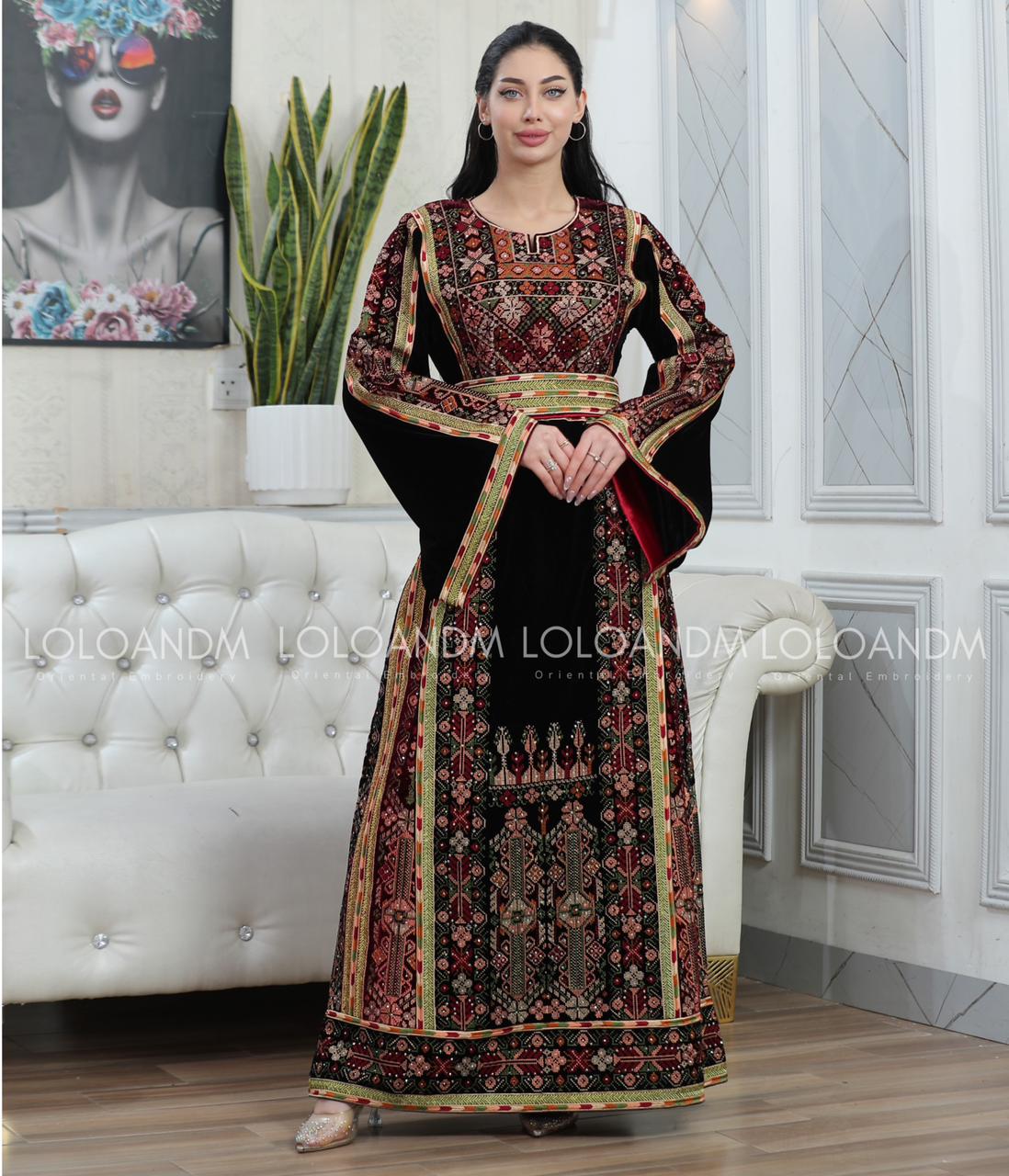 Traditional Velvet Thob