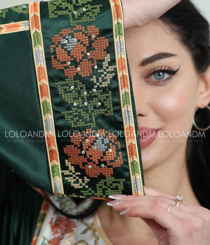 Rose Pattern Thob