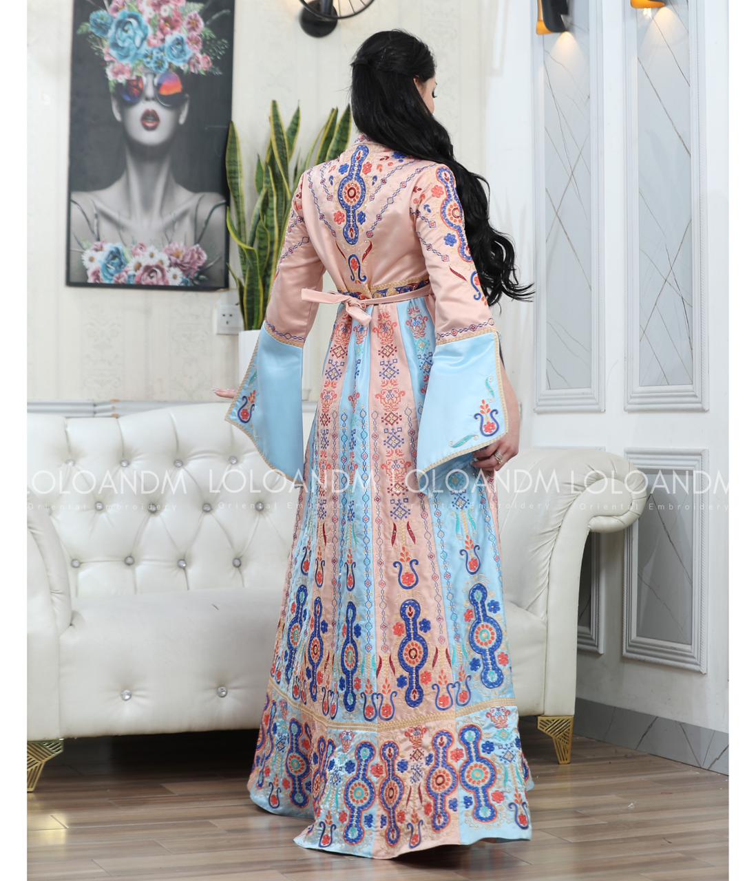 Pastel Palestinian Thob