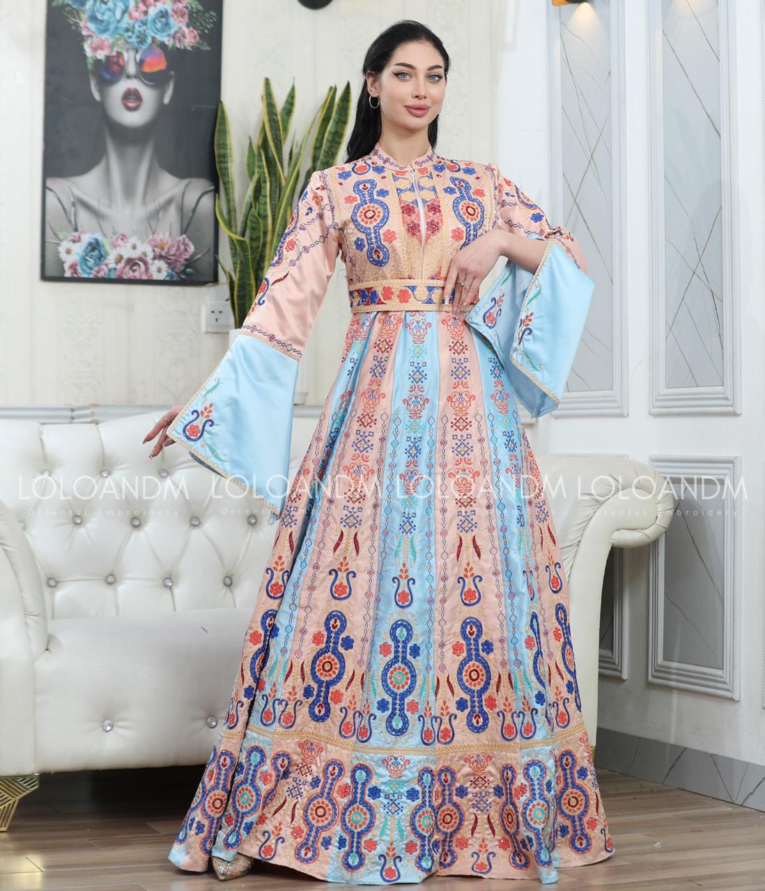Pastel Palestinian Thob