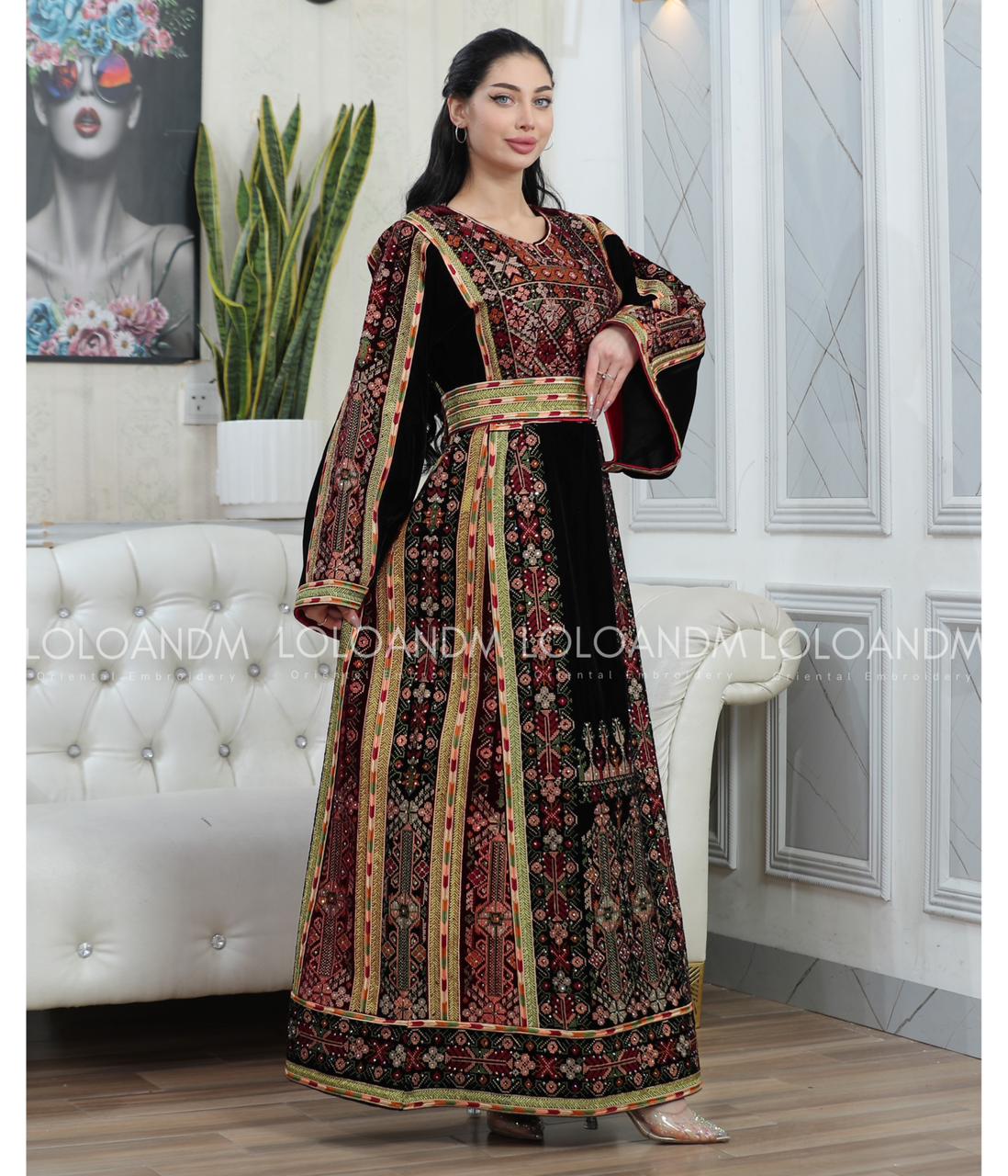 Traditional Velvet Thob