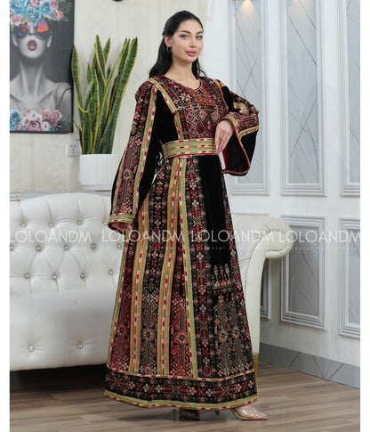 Traditional Velvet Thob