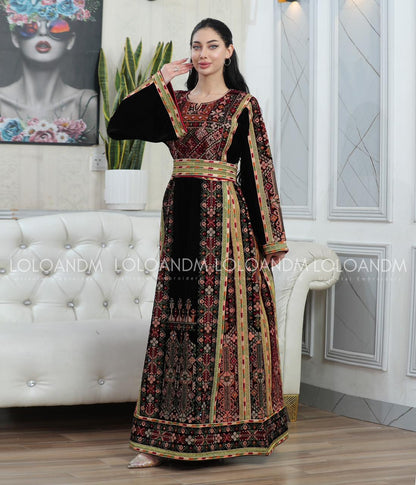 Traditional Velvet Thob