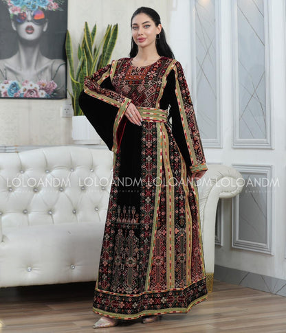 Traditional Velvet Thob