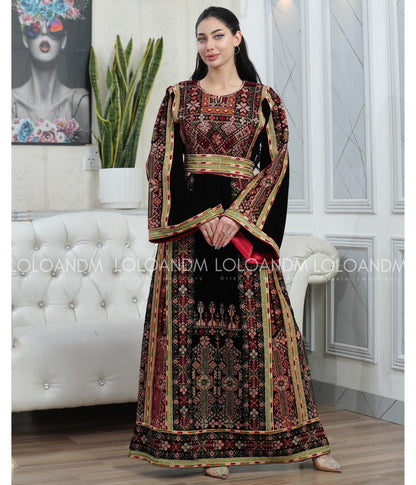 Traditional Velvet Thob