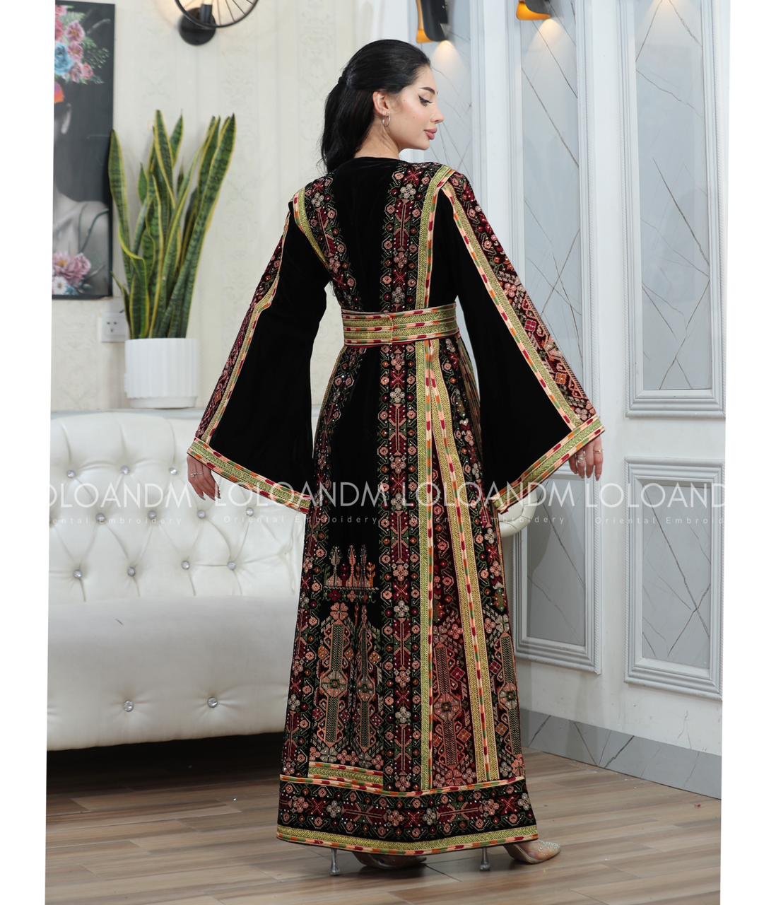 Traditional Velvet Thob