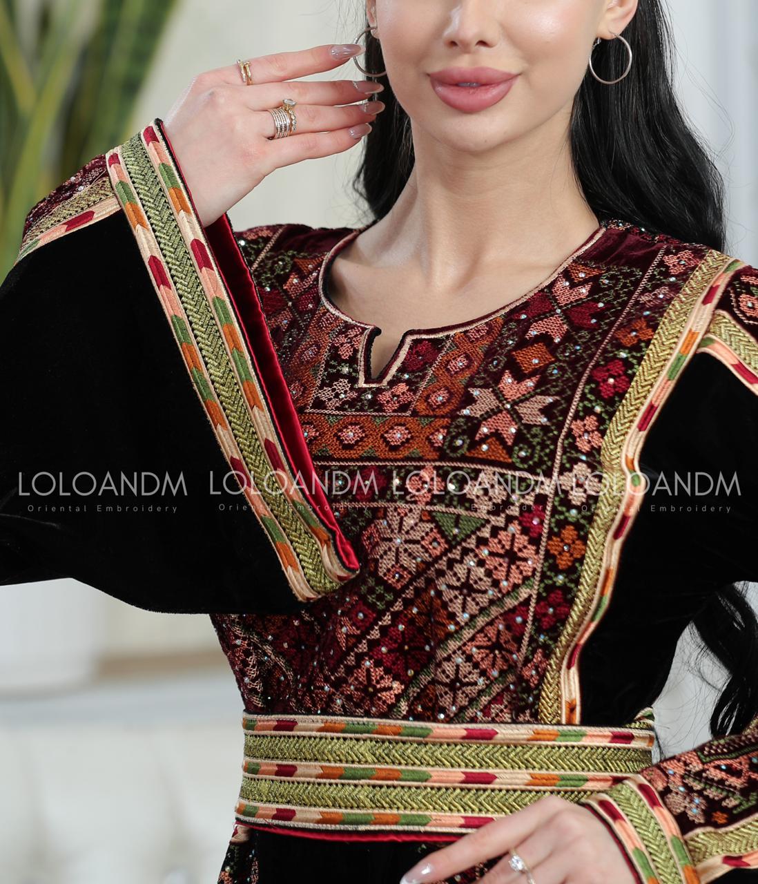 Traditional Velvet Thob