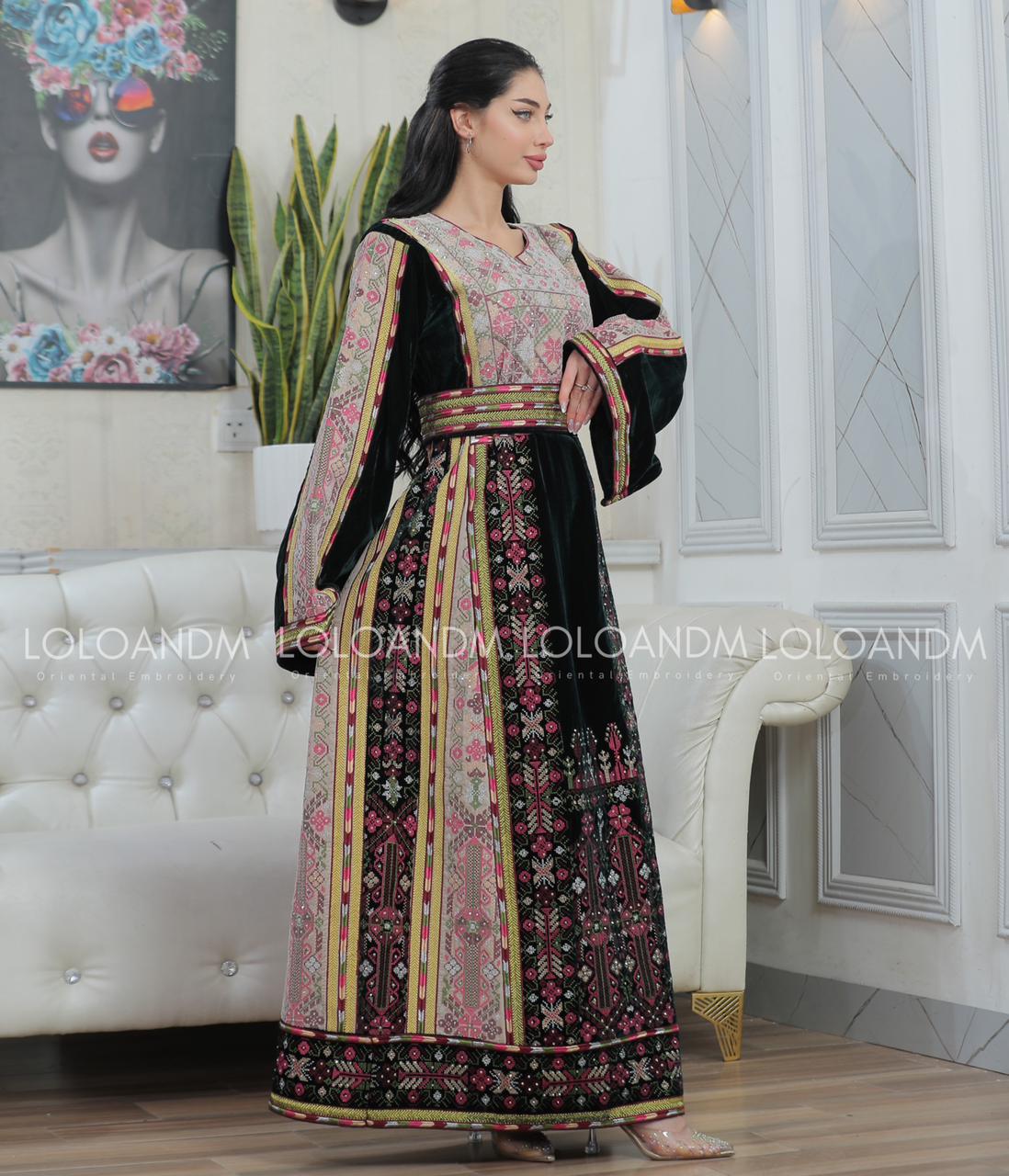 Traditional Velvet Thob