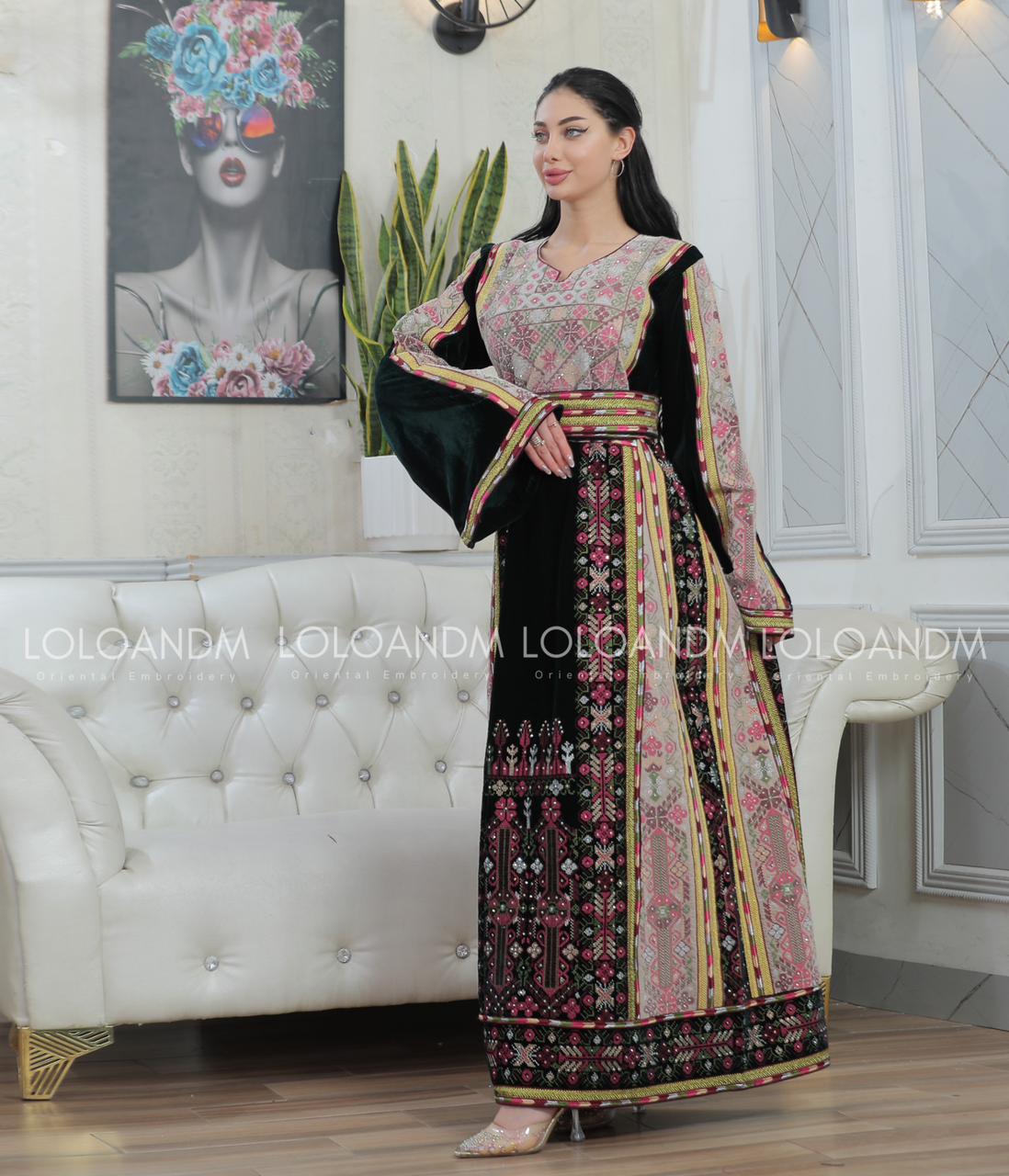 Traditional Velvet Thob