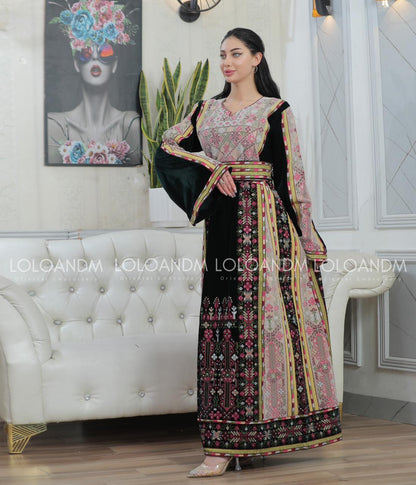 Traditional Velvet Thob