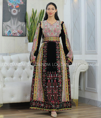 Traditional Velvet Thob