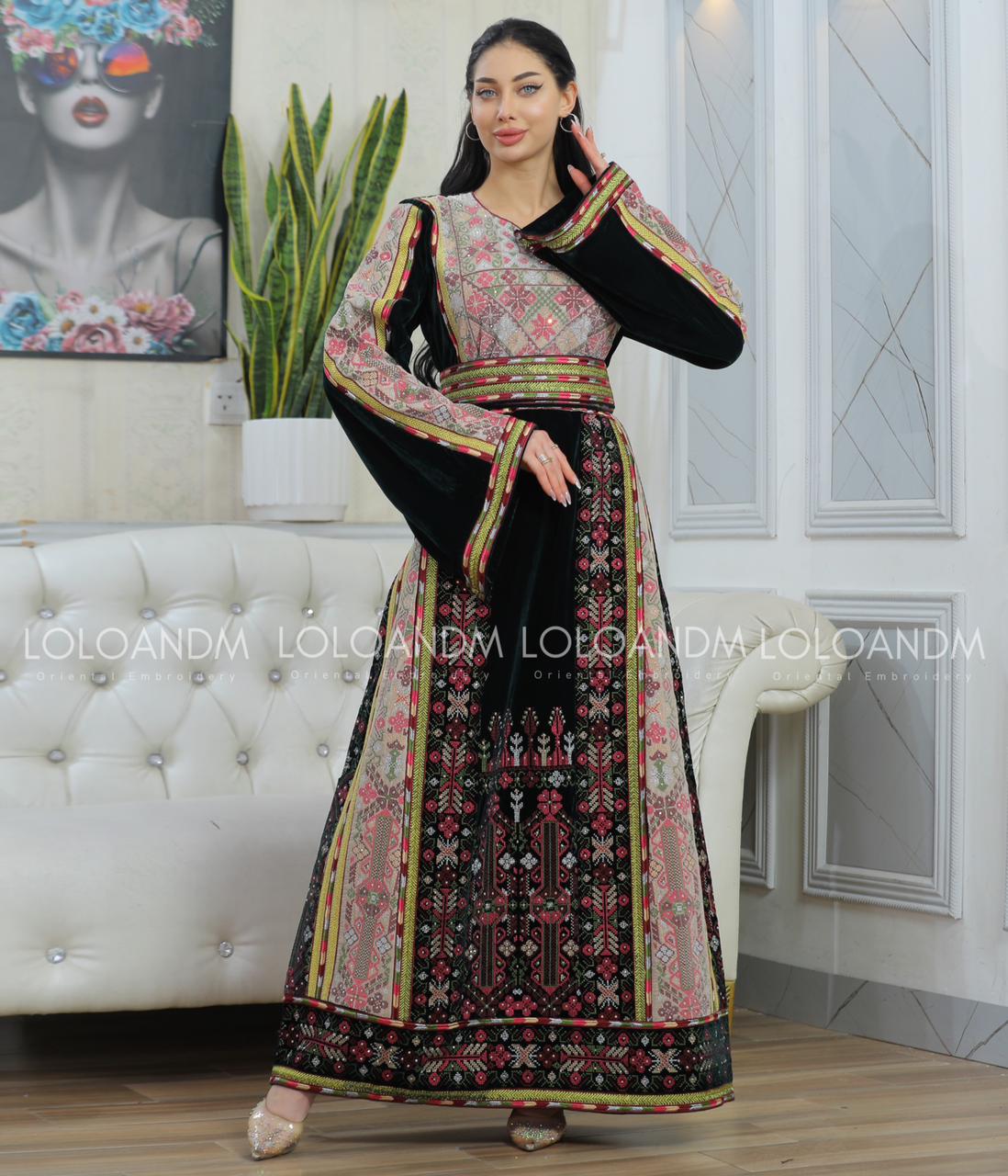 Traditional Velvet Thob