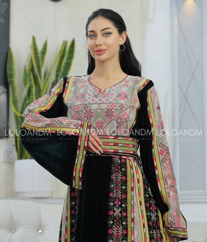 Traditional Velvet Thob