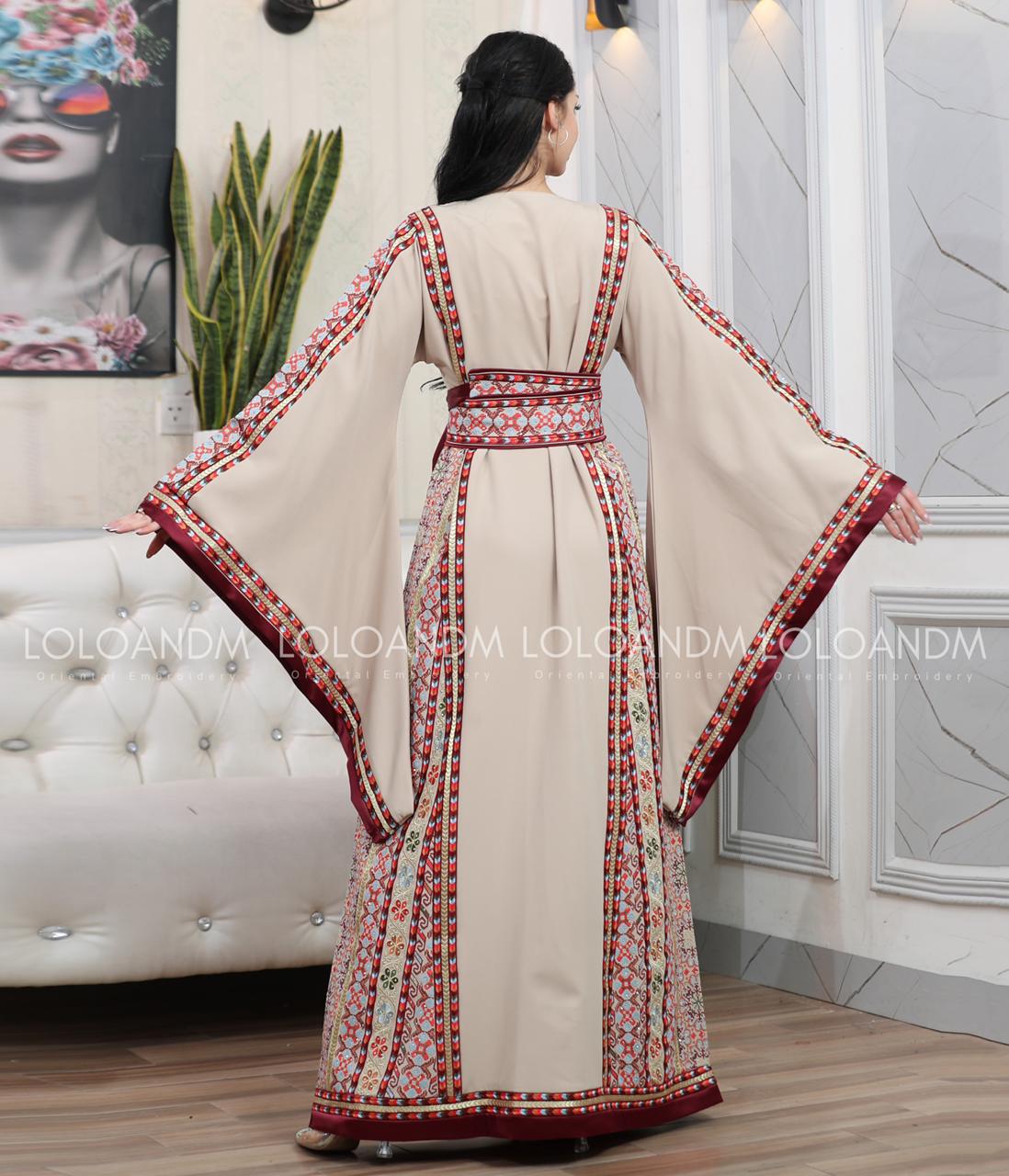 Chic Embroidered Thob