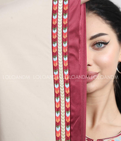 Chic Embroidered Thob