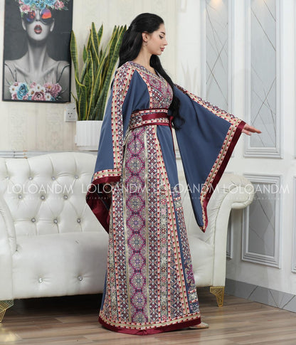 Chic Embroidered Thob