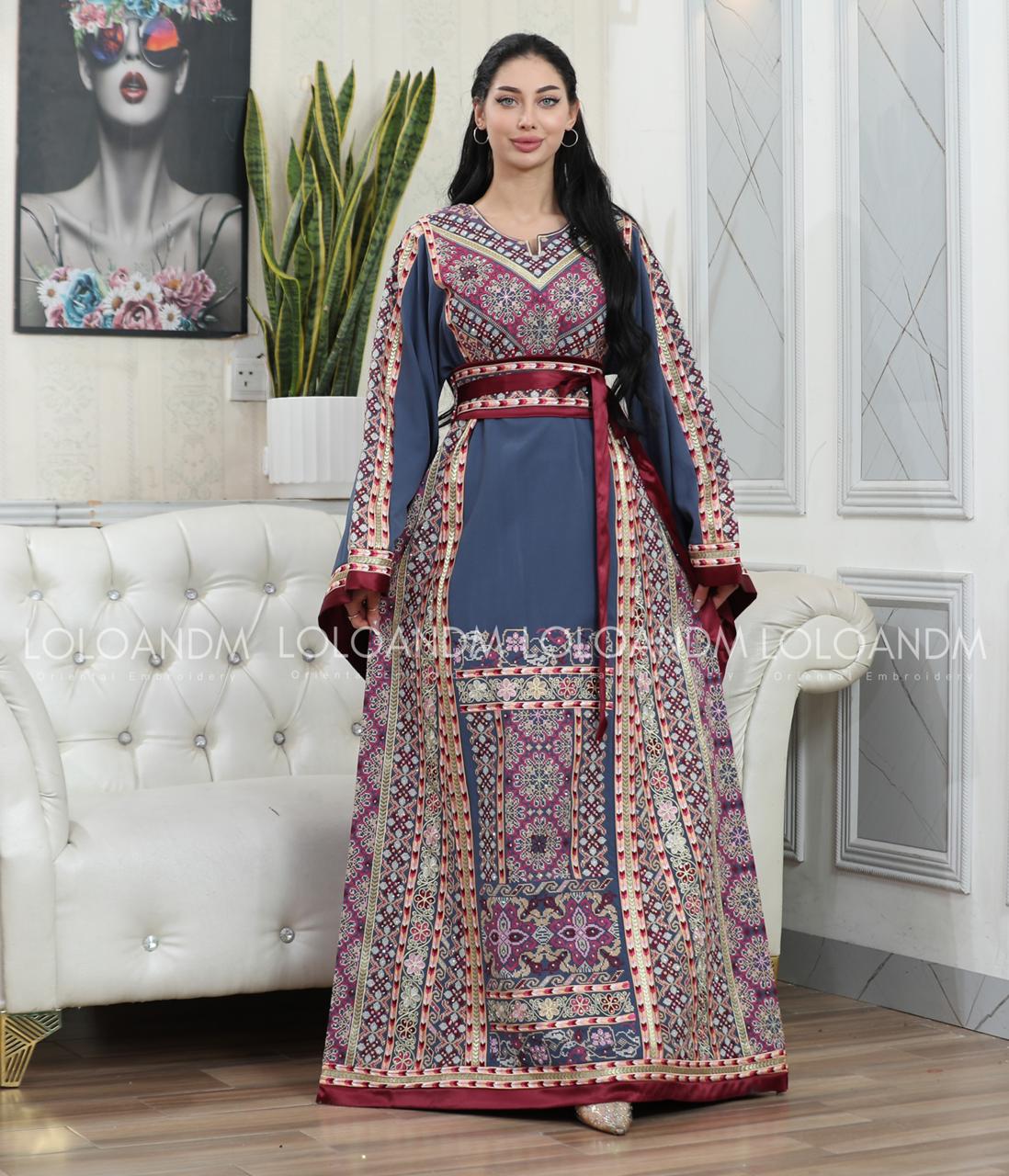 Chic Embroidered Thob