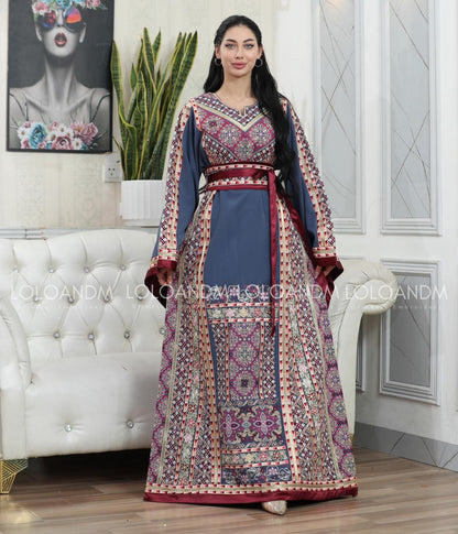 Chic Embroidered Thob