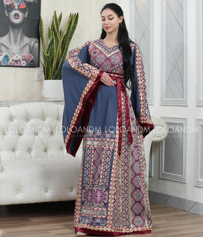 Chic Embroidered Thob