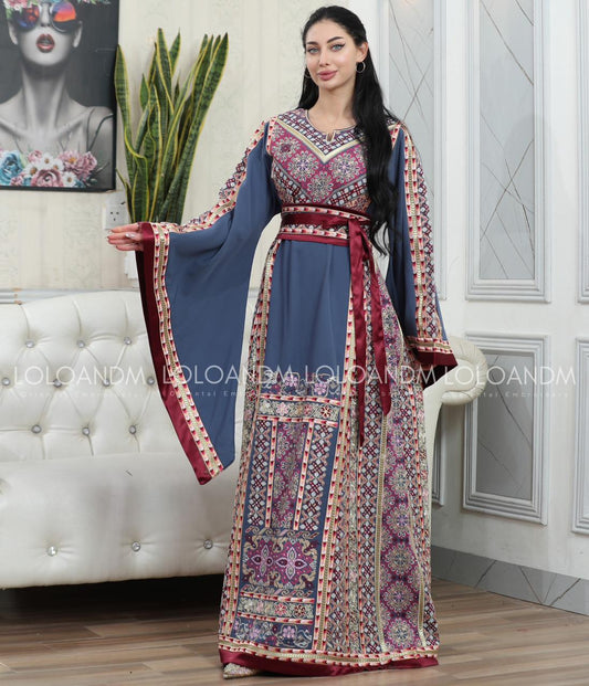 Chic Embroidered Thob