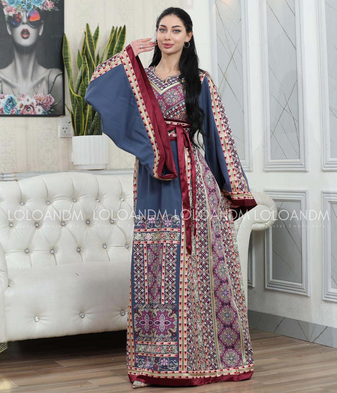 Chic Embroidered Thob
