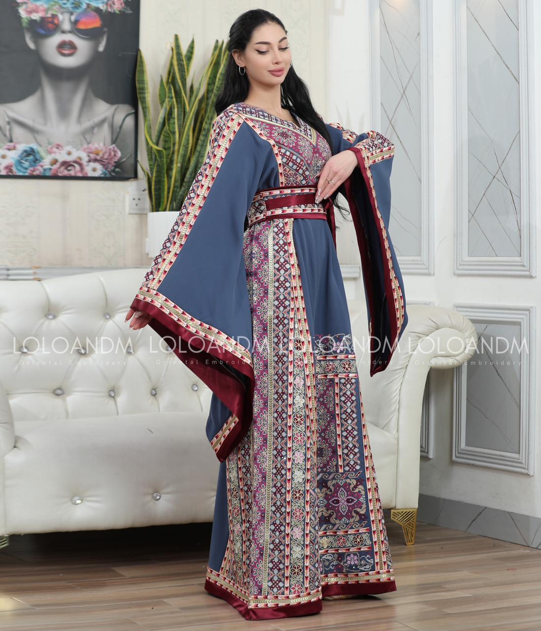 Chic Embroidered Thob
