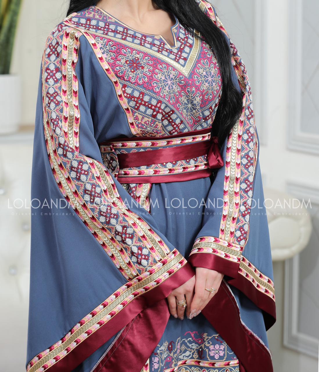 Chic Embroidered Thob