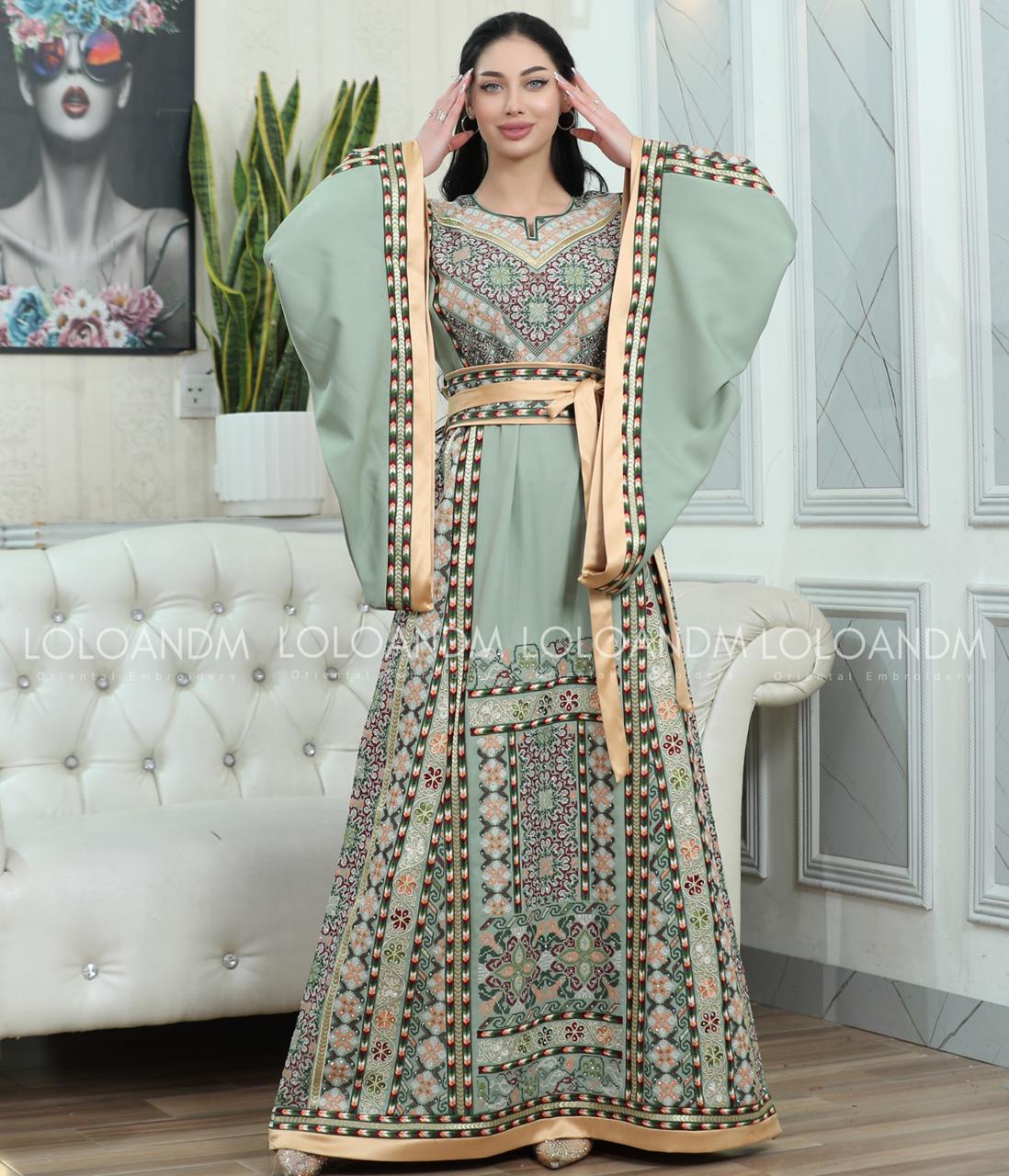 Chic Embroidered Thob