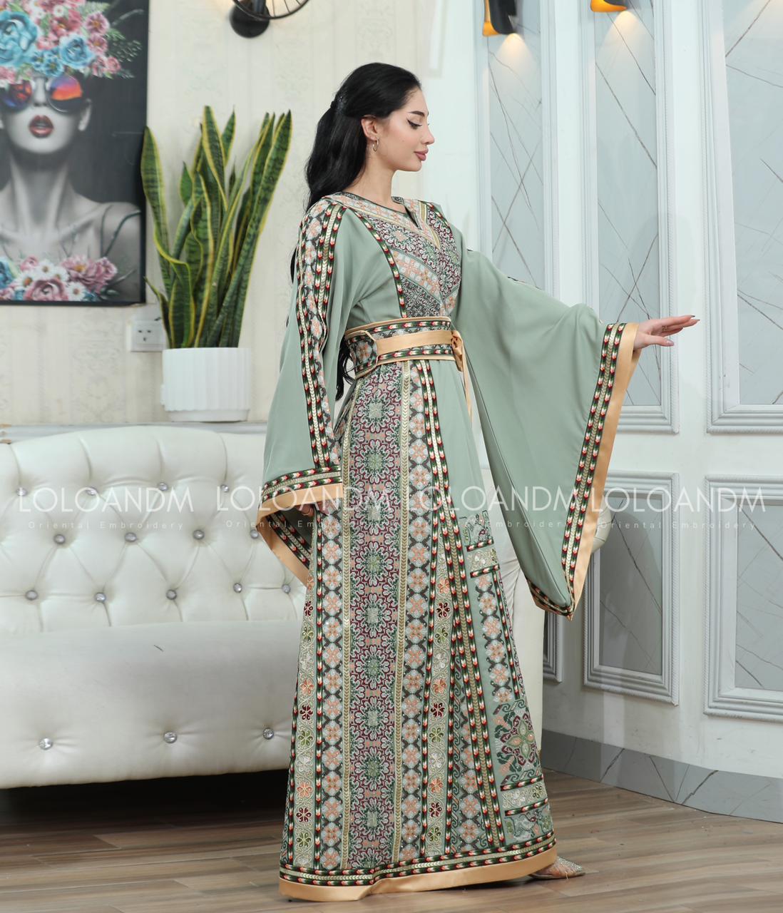 Chic Embroidered Thob