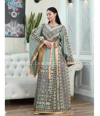 Chic Embroidered Thob