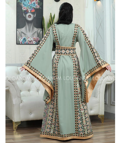 Chic Embroidered Thob