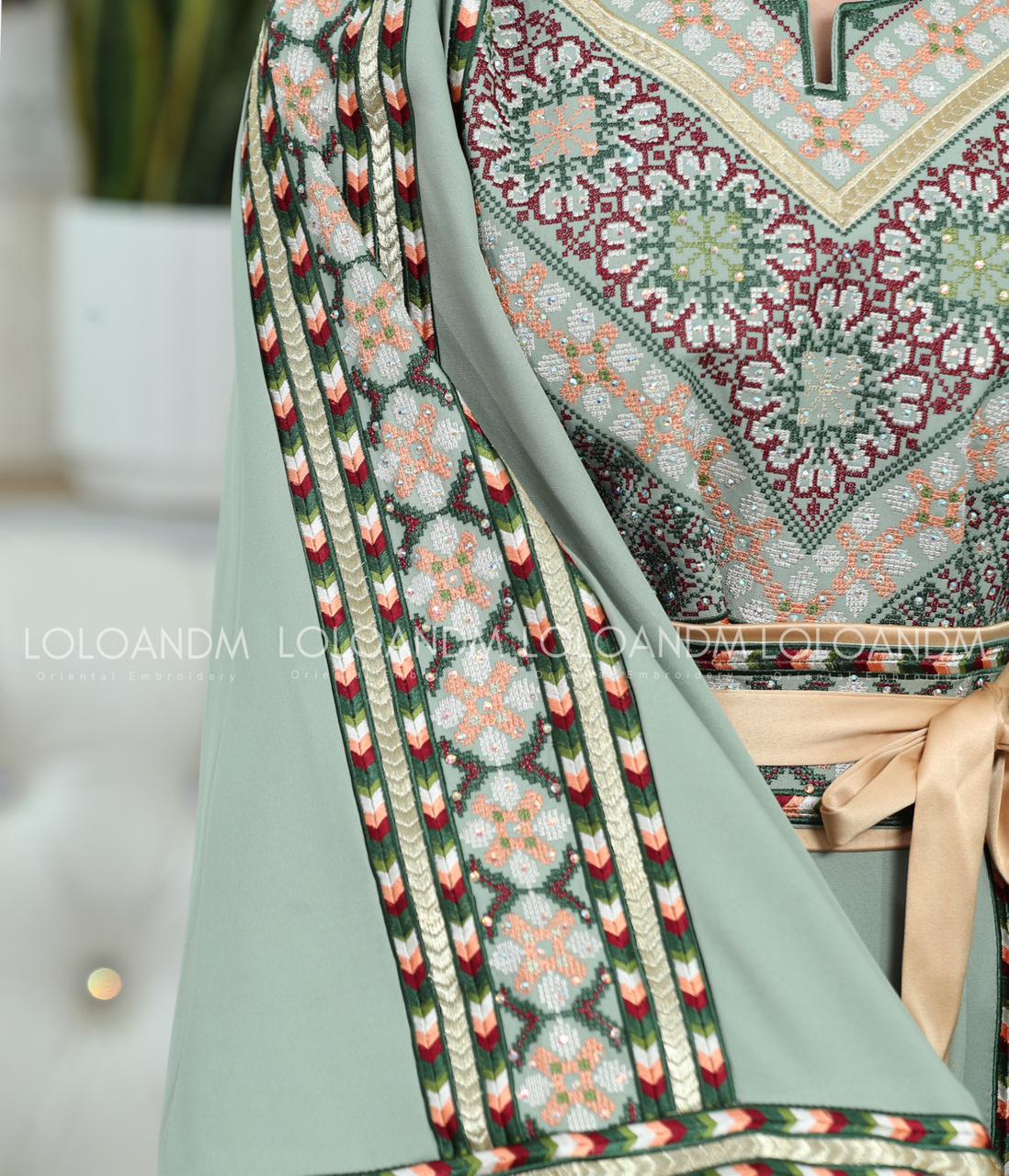 Chic Embroidered Thob