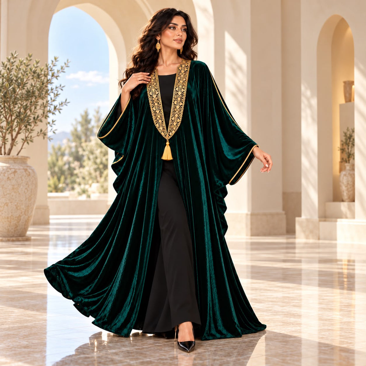 VELVET ABAYA - ROYAL THREADS