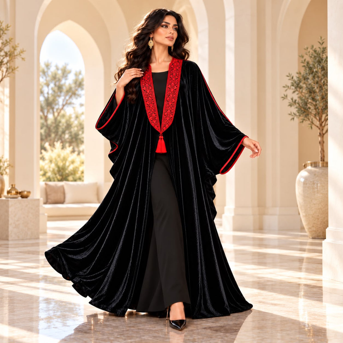 VELVET ABAYA - ROYAL THREADS