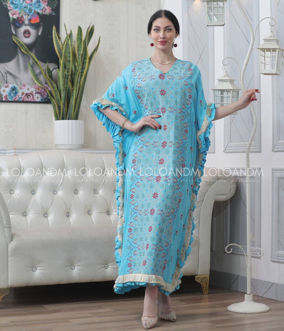Embroidered Bisht