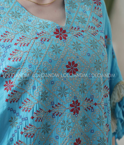Embroidered Bisht