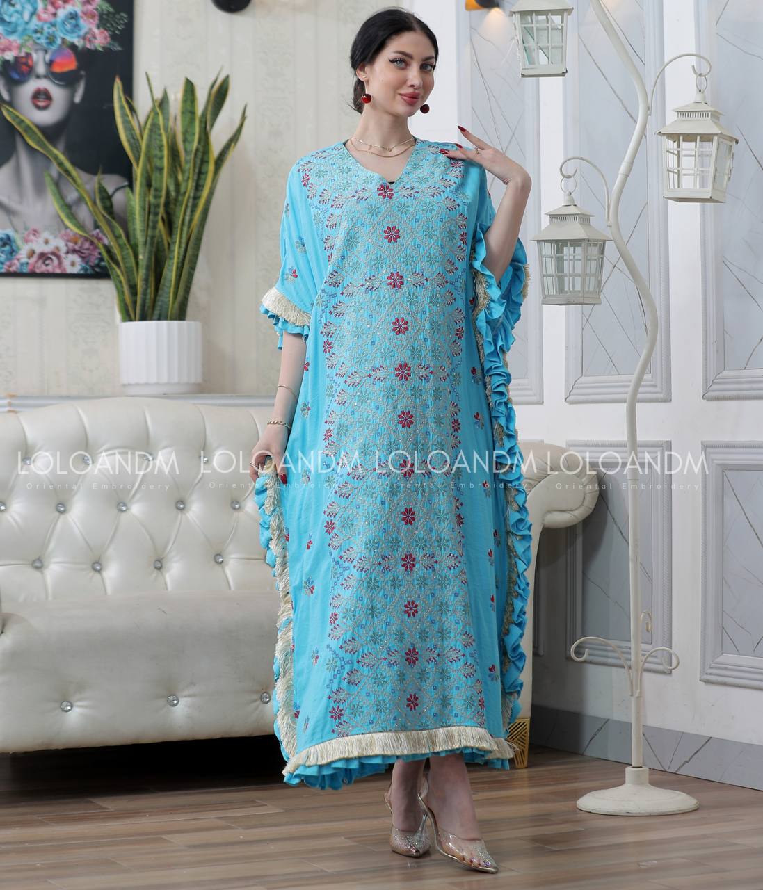 Embroidered Bisht