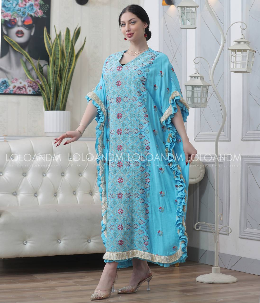 Embroidered Bisht