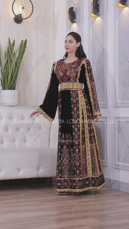 Traditional Velvet Thob