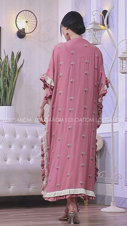 Embroidered Bisht