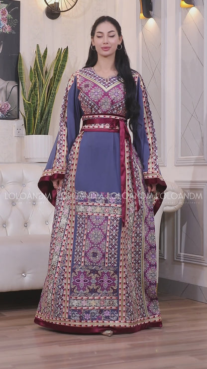 Chic Embroidered Thob