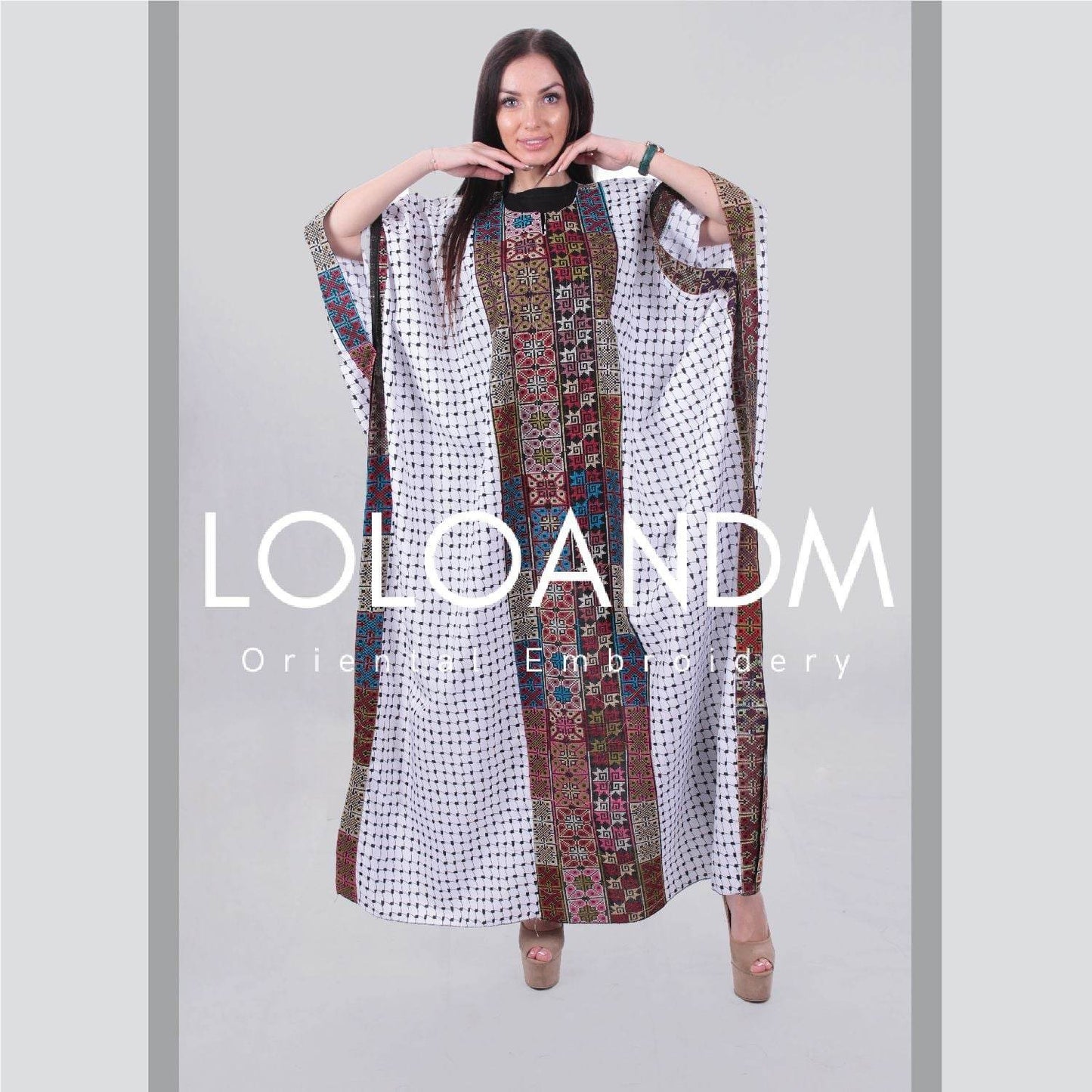 Butterfly abaya