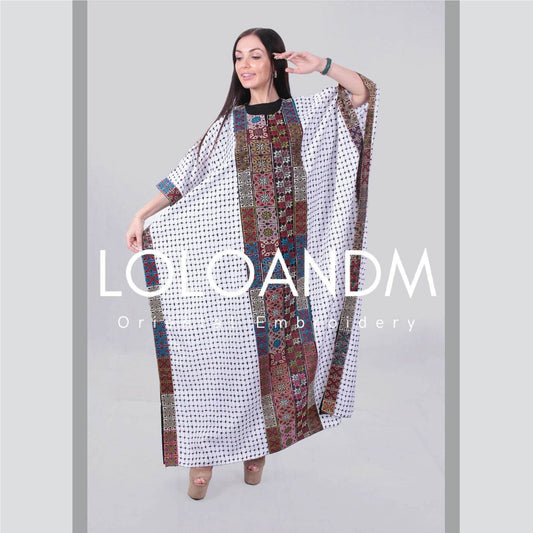 Butterfly abaya