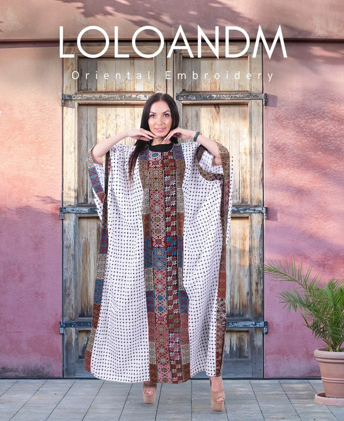 Butterfly abaya